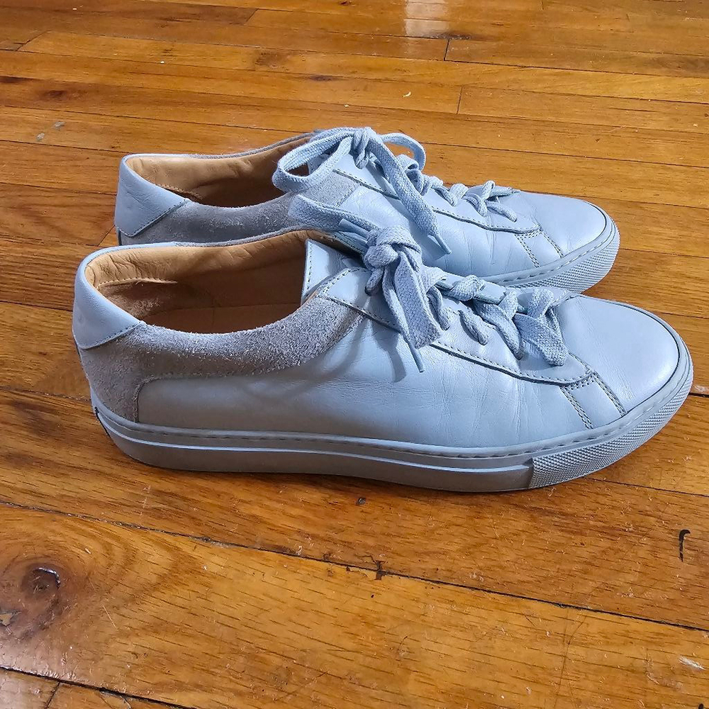 KOIO Capri Leather Sneakers Blue Size 8